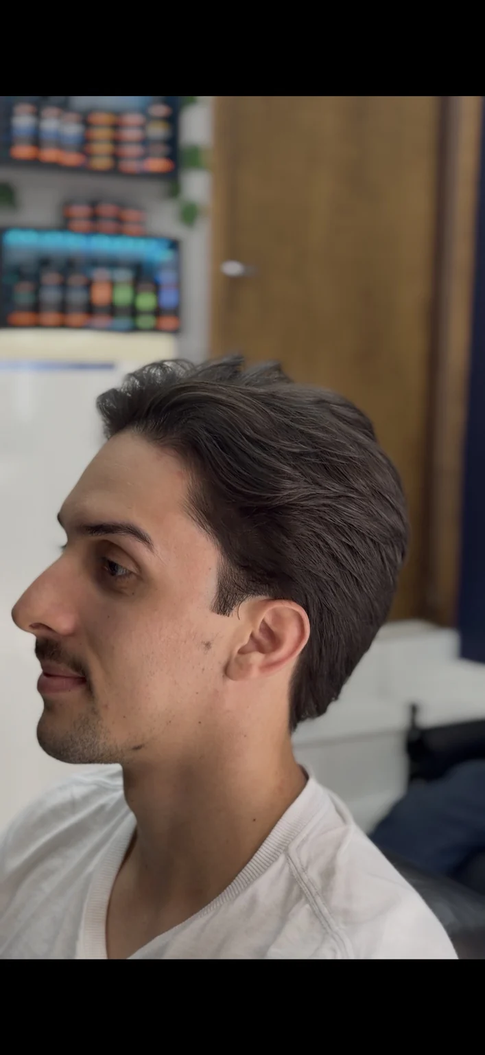 Corte masculino na Natan Barberstyle
