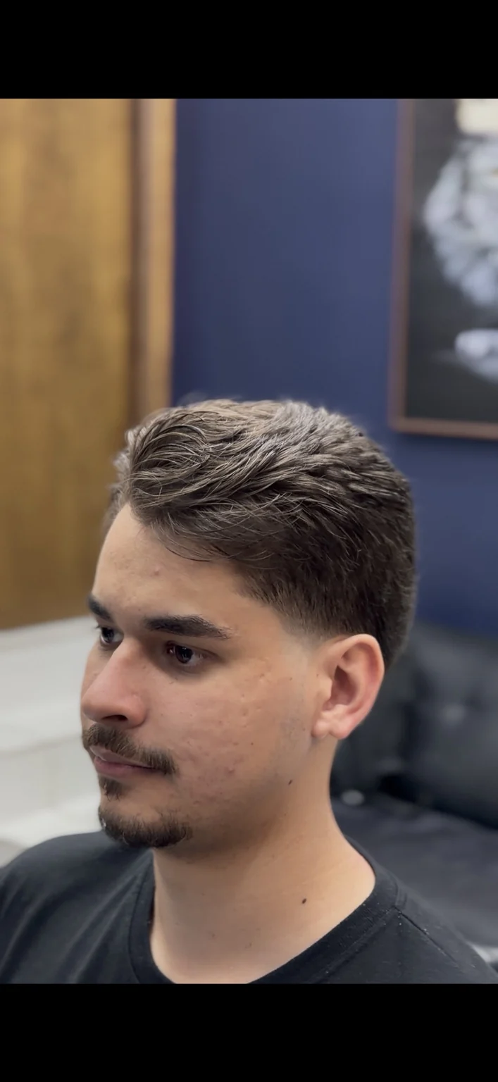 Corte masculino finalizado
